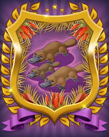 Mahjong Sanctuary Platypus Badge