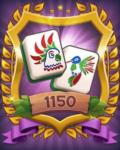 Mahjong Sanctuary Level 1150 Badge