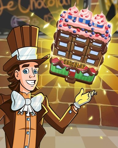 Sweet Tooth Town Chocolate Shop Tier 6 Badge