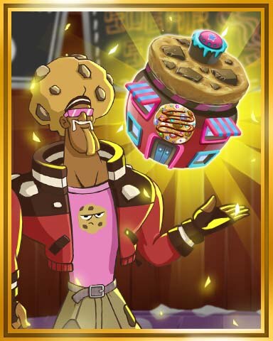 Gold Cookie Shop Tier 5 Badge - Sweet Tooth Town