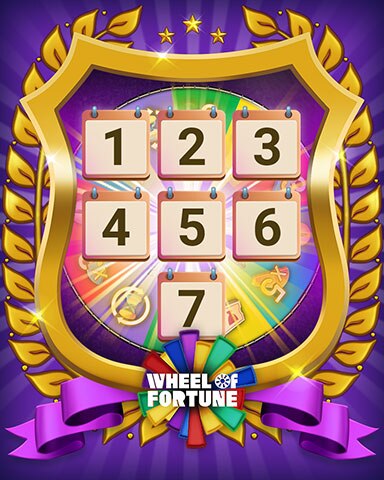 Wheel Of Fortune Daily Wheel Spins Badge