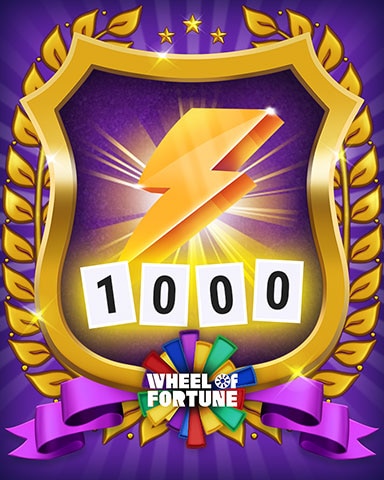 Wheel Of Fortune Energy Points Badge