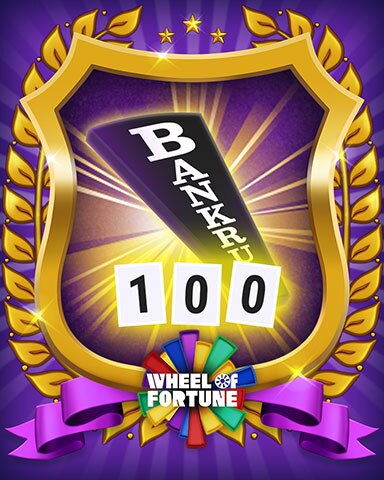 Wheel Of Fortune Bankrupt Badge