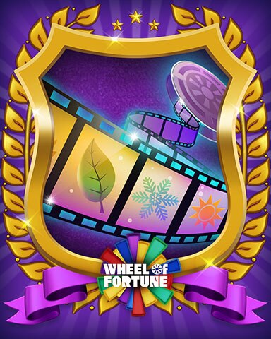 Wheel Of Fortune Seasons Participation Badge