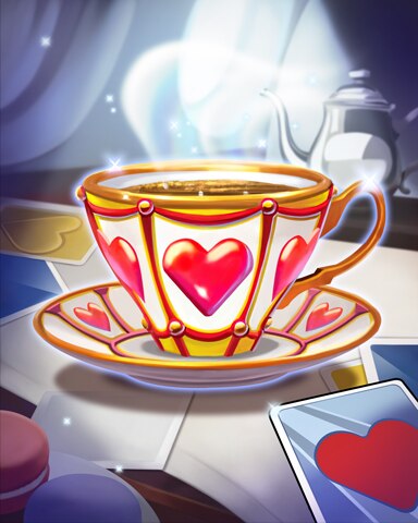 Hearts Teabag Badge - First Class Solitaire HD