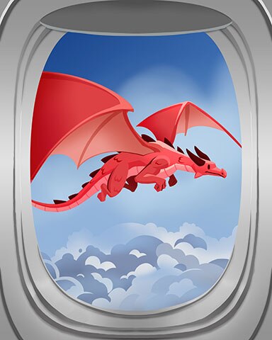 First Class Solitaire HD Dragon Fright Flight Badge