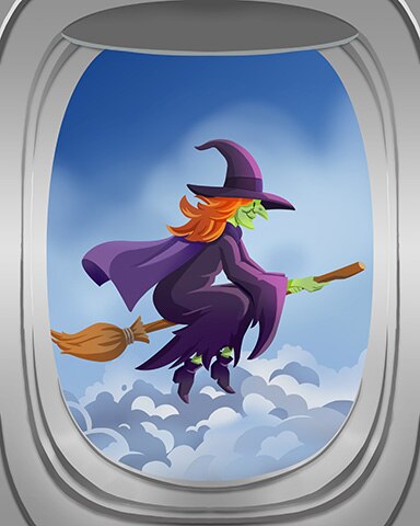 First Class Solitaire HD Witch Fright Flight Badge