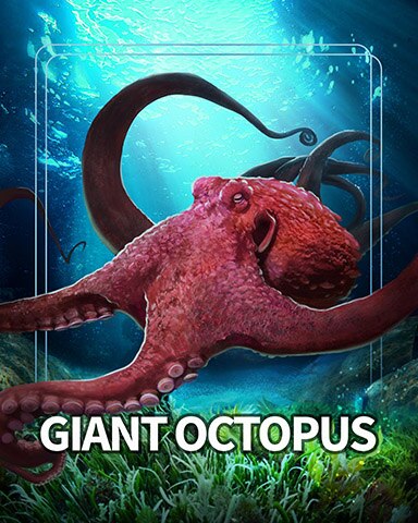 Mahjong Safari HD Octopus Sea Giants Badge