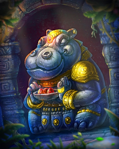 Hippo Temple Guardian Badge