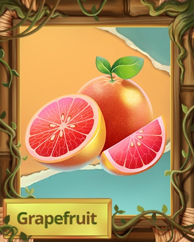 Tri-Peaks Solitaire HD Grapefruit Jungle Fruit Badge