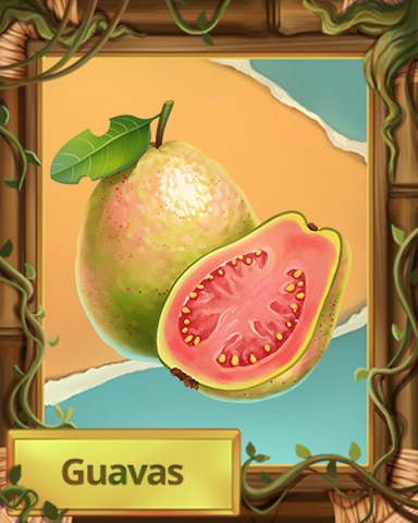 Tri-Peaks Solitaire HD Guavas Jungle Fruit Badge