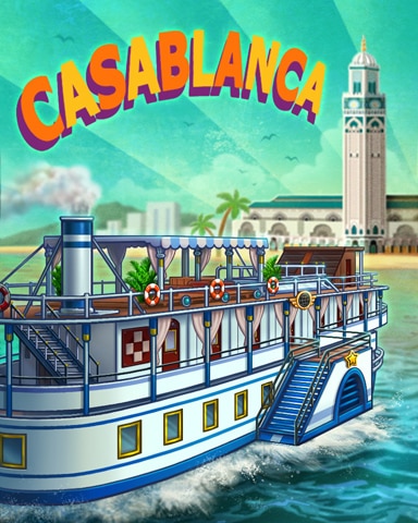 Casablanca Rails and Rivers Badge