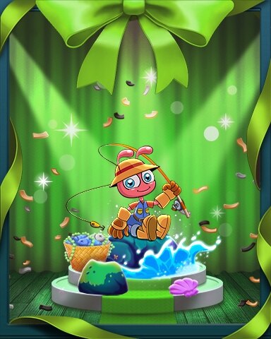 Garden Blast Summer Ocean Badge