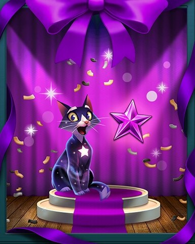 Starry Spruce Badge - Bejeweled Stars