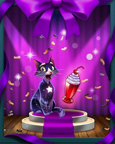 A Milkshake Mission Badge - Bejeweled Stars