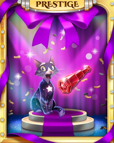 Bejeweled Stars Spyglass Shenanigans Prestige Badge