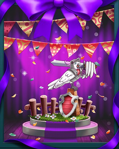 Sir Burnaby Knight Badge - Mahjong Sanctuary