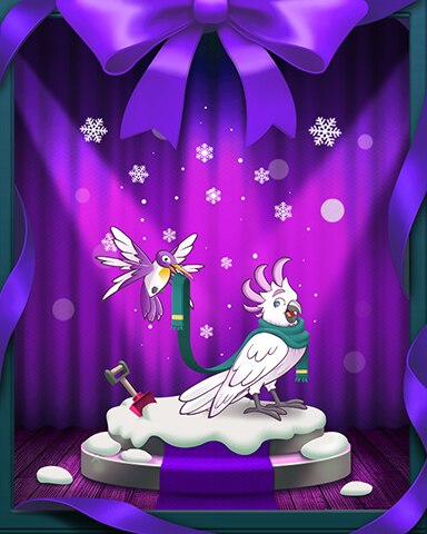 Sir Burnaby With Scarf Badge - Mahjong Sanctuary