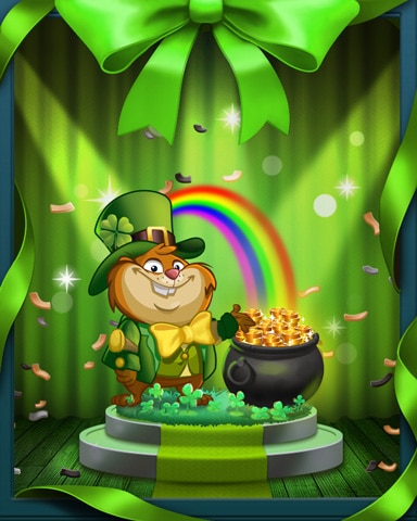 Jimmy's St. Patrick's Party Badge - Peggle Blast