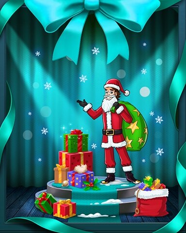 Mr. Coco Santa Badge - Sweet Tooth Town