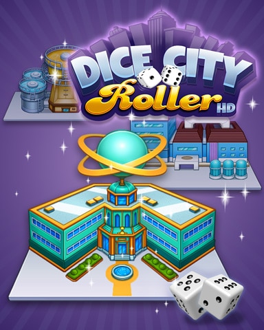 City Factory Badge - Dice City Roller HD
