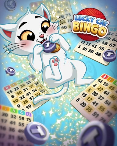 Lucky Cat Bingo Lucky Cat Token Playtime Badge