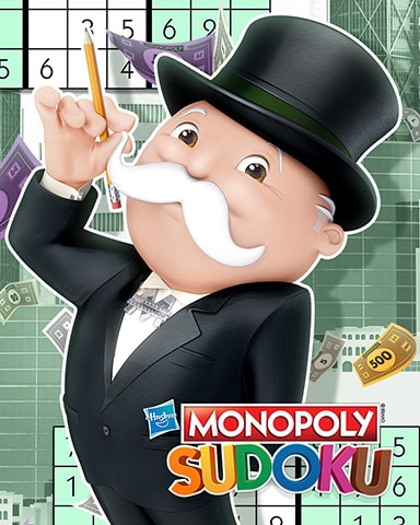 MONOPOLY Sudoku Penciling It In Badge