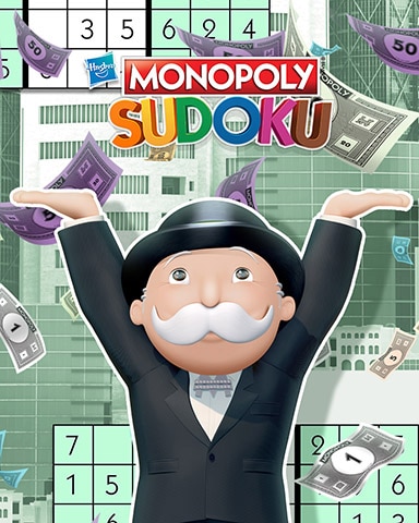 MONOPOLY Sudoku Sharing the Wealth Badge