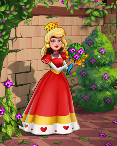 Payday Freecell HD Queen of Flowers Badge