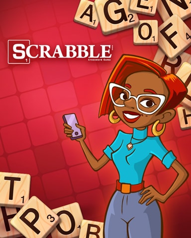 SCRABBLE Meet Anna Grahams Badge