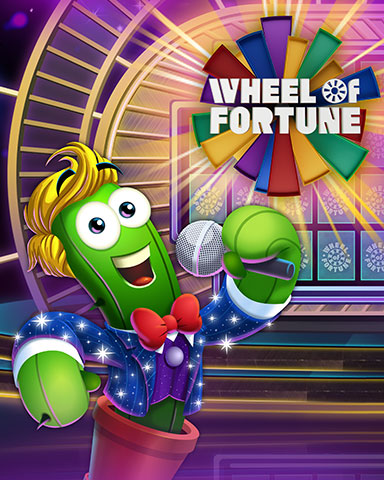 Spike as Wheel of Fortune Host Badge - Wheel of Fortune: Pogo Edition