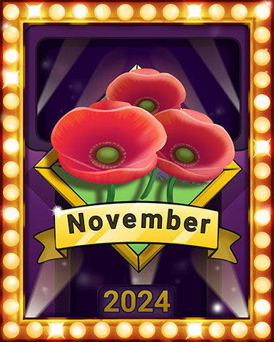 Garden Blast Fall Foliage Lap 3 Badge