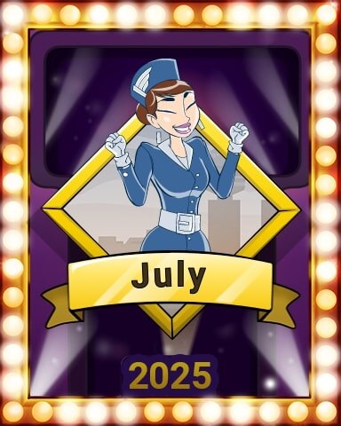 July Jetsetters Reward Badge