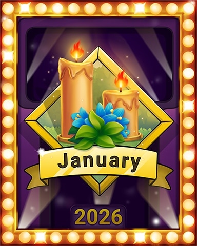 Serenity Tea Garden Lap 4 Badge - Solitaire Home Story