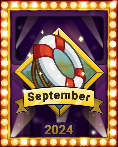 Snowbird Solitaire September Solitaire Slam Lap 3 Badge