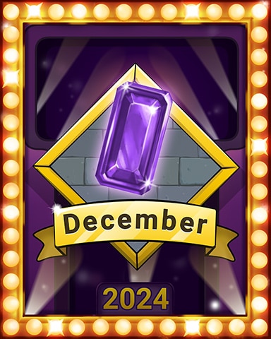 Shimmering Gemstones Lap 3 Game of the Month Badge