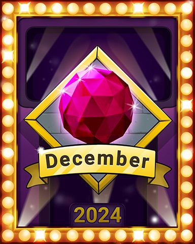 Shimmering Gemstones Lap 4 Game of the Month Badge