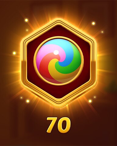Matching Moments Rank 70 Badge