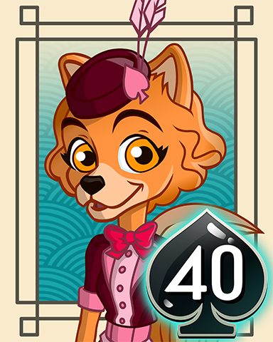 Stacked Hand Badge - Spades HD