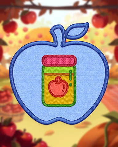 Peggle Blast HD Blue Apple Cider Badge