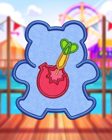 Rainy Day Spider Solitaire HD Blue Balloon Dart Badge