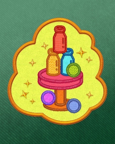 Bottle Blaster Badge