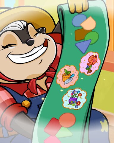 Garden Party Super Scout Badge