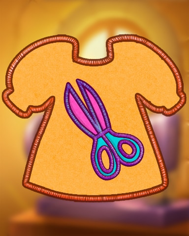 Merge Academy Orange Cutting Pattern Badge