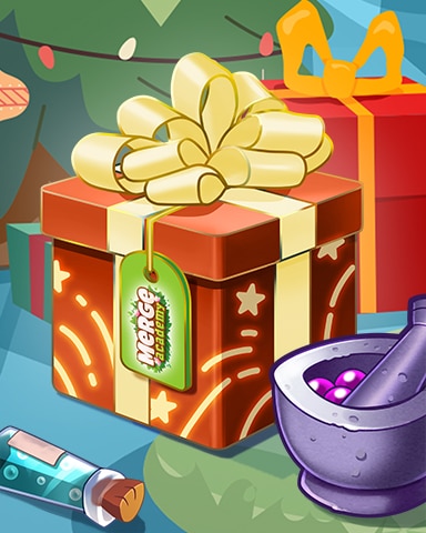 Merge Academy Holiday Gift Badge - Merge Academy