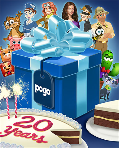 Pogo 20th Birthday Badge - Pogo Daily Sudoku