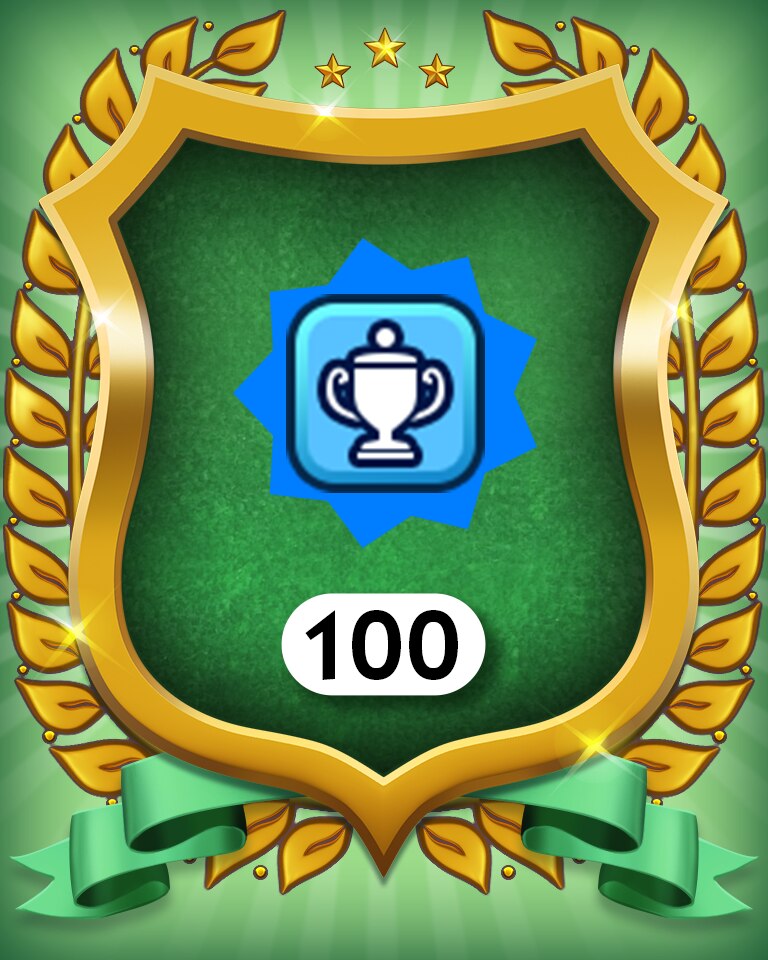 Champion Beginner 100 Badge - Monopoly Sudoku