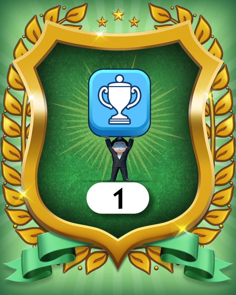 Champion mode 1 Badge - Monopoly Sudoku