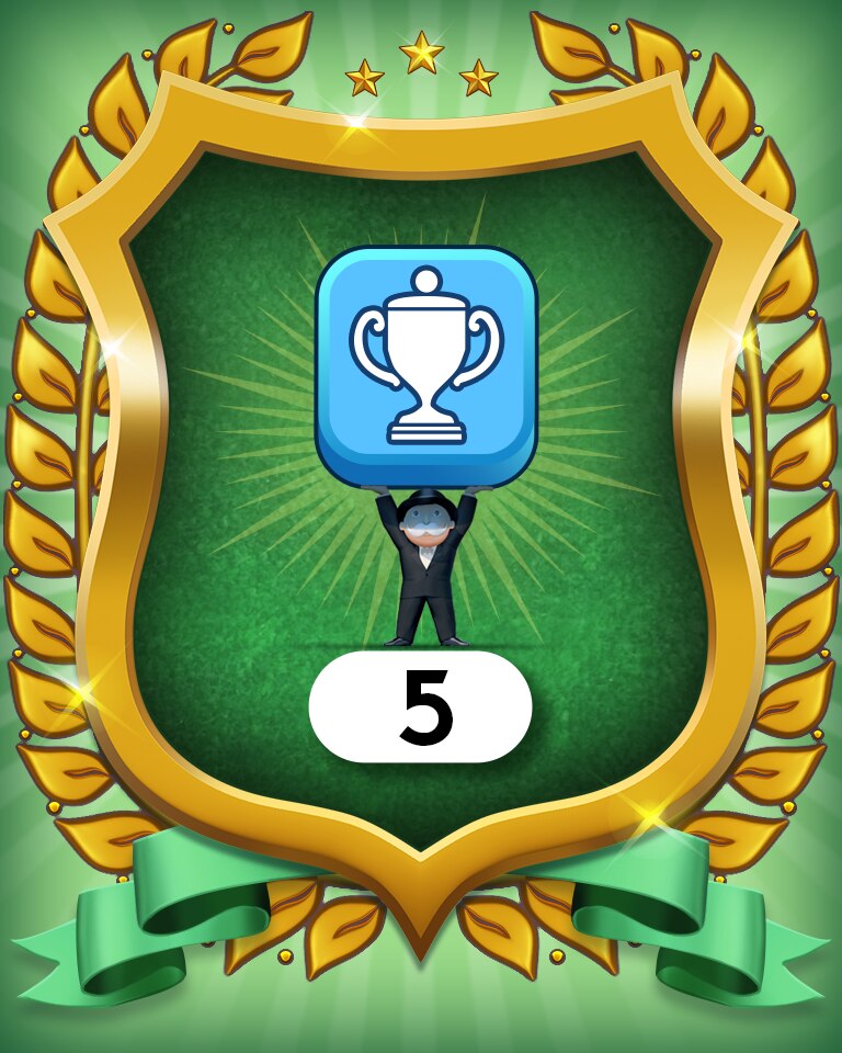 Champion mode 5 Badge - Monopoly Sudoku
