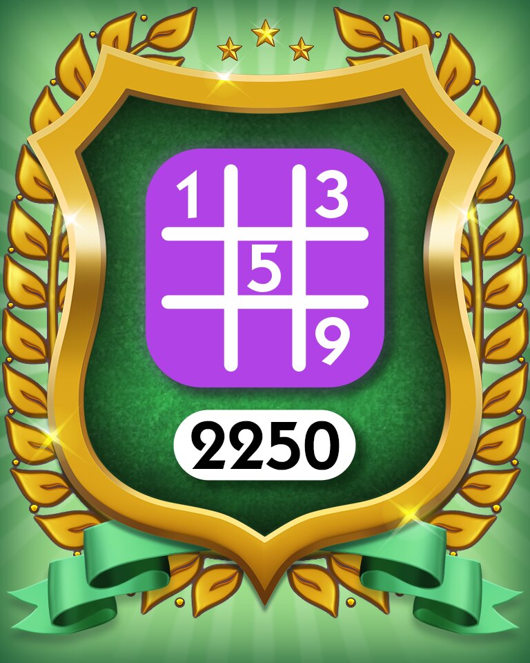 MONOPOLY Sudoku Boardwalk Badge